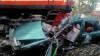 Mobil Sedan Dihantam Kereta Api Kuala Stabas di Lampung Utara, 3 Orang Tewas