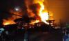 Gudang Logistik di Sidoarjo Terbakar Hebat, Terdengar Beberapa Kali Ledakan hingga Warga Panik