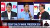 KPU Putuskan Debat Ketiga Tetap Pakai Podium, Mic Hanya Satu