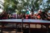 Ganjar dan Atikoh Pingpong Bareng di CFD Solo, Warga: Ibu Cantik Amat!