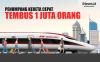 Infografis Dua Bulan Beroperasi, Penumpang Kereta Cepat Tembus 1 Juta Orang