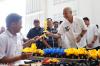 Takjub dengan Pabrik Mainan di Demak, Ganjar Janji Majukan UMKM