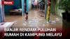 Kali Ciliwung Meluap, Puluhan Rumah di Kampung Melayu Jaktim Terendam Banjir 