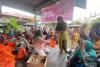 Srikandi dan Mak Ganjar Gelar Bazar Minyak Goreng Murah di Kapuas Kalteng