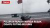 Muncul dari Lautan, Puting Beliung Terjang Puluhan Rumah Warga di Alor