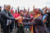 Ganjar Tiba di Ruteng, Disambut Tokoh Adat hingga Dibalutkan Songket Manggarai - Bagian 2