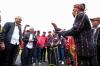 Ganjar Tiba di Ruteng, Disambut Tokoh Adat hingga Dibalutkan Songket Manggarai - Bagian 3