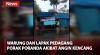 Sejumlah Warung dan Lapak Pedagang Porak Poranda akibat Angin Kencang di Cilacap