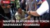 Mahfud MD Naik Bentor ke Silaturahmi Tokoh Masyarakat di Pekanbaru 