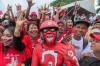 Foto-Foto Hajatan Rakyat di Semarang Dipenuhi Pendukung Ganjar-Mahfud - Bagian 4