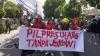 Demo Puluhan Warga Yogyakarta Minta Bawaslu Berani Tindak Kecurangan Pemilu 2024