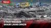 Detik-Detik 4 Truk dan Penambang Pasir Terjebak Banjir Lahar Dingin Gunung Semeru
