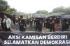 Aksi Kamisan ke-807, Massa Pakai Topeng Jokowi dan Prabowo - Bagian 3