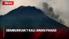 Kembali Erupsi, Gunung Merapi Semburkan 7 Kali Awan Panas