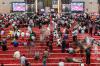 Salat Jumat Pertama pada Ramadan 1445 H di Masjid Istiqlal Berjalan Khidmat - Bagian 5