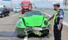 Kecelakaan di Tol Porong, Porsche Ringsek usai Tabrak Livina, 2 Luka-Luka