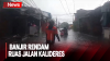 Nekat melintas Banjir di Ruas Jalan Kalideres, Belasan Motor Mogok 