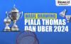 Infografis Hasil Drawing Piala Thomas dan Uber 2024