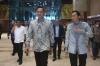 AHY Ditemani Ibas Datang ke Raker Pertama sebagai Menteri bersama DPR - Bagian 1