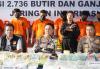 Polda Riau Gagalkan Peredaran 107 Kg Sabu Jaringan Malaysia, 17 Orang Ditangkap