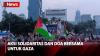 Ribuan Umat Muslim Ikut Doa Bersama untuk Gaza di Patung Kuda Jakarta Pusat