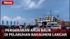 Pergerakan Arus Balik di Pelabuhan Bakauheni pada H+3 Lebaran Ramai Lancar