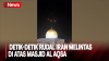 Serang Israel, Begini Penampakan Rudal Iran saat  Melintas di Atas Masjid Al Aqsa