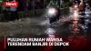 Hujan Deras, Kali Jantung Depok Meluap, Puluhan Rumah Warga Terendam Banjir