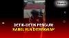 Pencuri Kabel PLN di Jambi Dihajar Massa hingga Menangis 