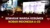 Warga Kebumen Berpesta setelah Skuad Garuda Lolos Semifinal Piala Asia U-23
