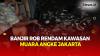Air Laut Pasang, Ratusan Rumah di Muara Angke Terendam Banjir Rob 
