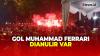 Suporter Timnas Sempat Bakar Flare dan Petasan di Depok, Namun Gol Ferarri Dianulir VAR