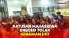 Duduki Rektorat, Ratusan Mahasiswa Unsoed Purwokerto Tolak Kenaikan UKT