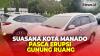Hujan Bercampur Abu Vulkanik Guyur Kota Manado Dampak Erupsi Gunung Ruang