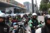 Imbas Aksi Hari Buruh, Jalan Protokol Jakarta Macet 3 Kilometer - Bagian 4
