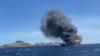 Kapal Wisata Sea Safari 7 Terbakar di Perairan Labuan Bajo, Asap Hitam Membubung Tinggi