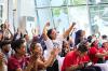 Keseruan Nobar Final Piala Uber 2024