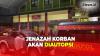 Jenazah Korban Pesawat Jatuh di BSD Tiba di RS Polri Kramat Jati