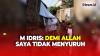 Spanduk Sekda Kota Depok Supian Suri Dicopot Satpol PP, M.Idris: Demi Allah Saya Gak Nyuruh