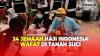 24 Jemaah Haji Indonesia Wafat di Tanah Suci, Mayoritas Lanjut Usia dan Serangan Jantung