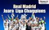 Infografis Real Madrid Juara Liga Champions: Juara Eropa Ke-15 Kali