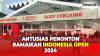 Antusias Penonton Ramaikan Istora Senayan di Hari Pertama Indonesia Open 2024