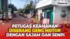 Detik-Detik Petugas Keamanan Diserang Geng Motor dengan Sajam dan Senpi Usai Gagalkan Aksi Begal