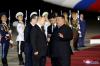 Vladimir Putin Disambut Hangat Kim Jong Un saat Mendarat di Korut - Bagian 2