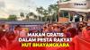 Meriahkan HUT Bhayangkara ke-78 di Monas, Makan Gratis Disajikan untuk Masyarakat