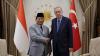 Prabowo Bertemu Erdogan di Turki, Bahas Perdamaian Dunia hingga Kerja Sama Pertahanan