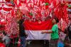 Pasar Jatinegara Dipenuhi Pernak-pernik Merah Putih Jelang HUT ke-79 RI  - Bagian 1