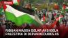 Pemimpin Hamas Meninggal, Massa Aksi Bela Palestina Geruduk Kedubes AS di Jakarta 