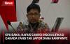 KPU akan Hapus Sanksi Diskualifikasi Calon Kepala Daerah yang Tak Lapor Dana Kampanye