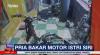 Terbakar Cemburu, Seorang Pria Bakar Motor Istri Siri di Semarang 